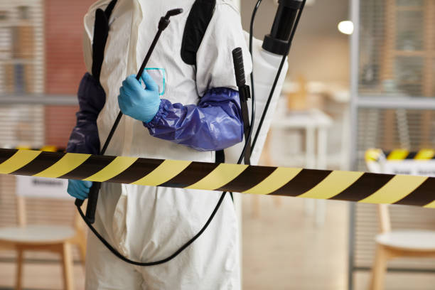 Professional Biohazard technician working in Woodstock, OH